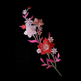 繡花 植物 花朵 免費素材