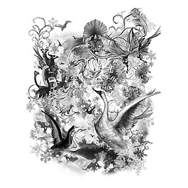 位圖 插畫 時尚插畫 植物插畫 動物插畫 免費素材