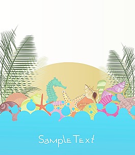 夏天的插圖