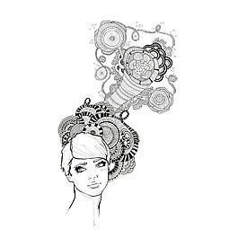 位圖 插畫(huà) 時(shí)尚插畫(huà) 插畫(huà)師 Kaitlin 免費(fèi)素材