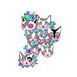位圖 插畫 時尚插畫 動物插畫 插畫師 免費素材