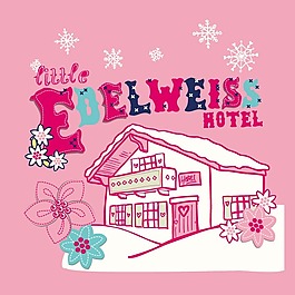 印花矢量圖 T恤圖案 圖文結(jié)合 建筑 房屋 免費(fèi)素材
