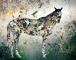 位圖 插畫(huà) 時(shí)尚插畫(huà) 動(dòng)物插畫(huà) 藝術(shù)效果 免費(fèi)素材