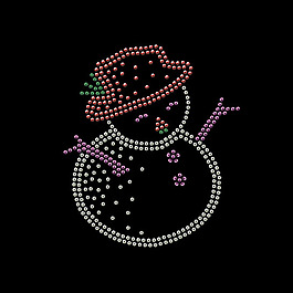 燙鉆 人物 雪人 免費(fèi)素材