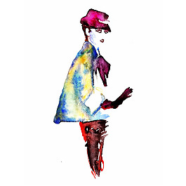 位圖 插畫 時尚插畫 人物插畫 人物 免費(fèi)素材
