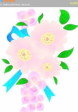 花卉韓國(guó)矢量圖024