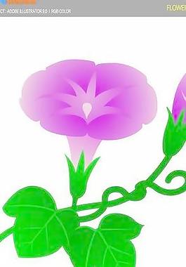 花卉韓國矢量圖018