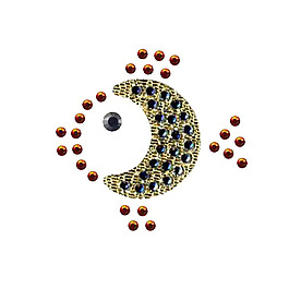 燙鉆 動物 魚 免費素材