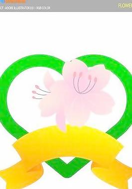 花卉韓國矢量圖003