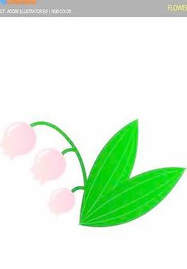 花卉韓國矢量圖001