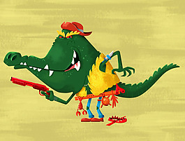 位圖 插畫 時(shí)尚插畫 卡通插畫 動(dòng)物插畫 免費(fèi)素材