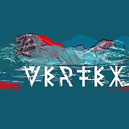 印花矢量图 T恤图案 图文结合 山脉 文字 免费素材