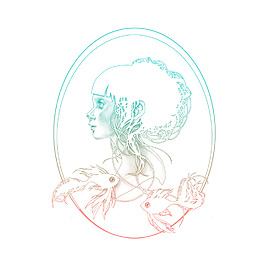 位圖 插畫 時尚插畫 人物插畫 藝術(shù)效果 免費素材