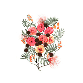 位圖 插畫(huà) 植物插畫(huà) 插畫(huà)師 Amber 免費(fèi)素材