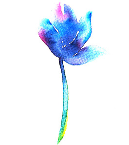 位圖 植物 寫意花卉 花朵 免費(fèi)素材