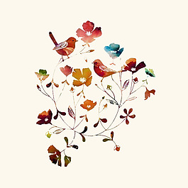 位圖 插畫 時尚插畫 動物插畫 植物插畫 免費素材