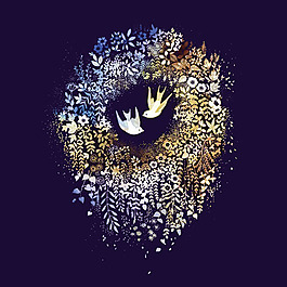 位圖 插畫 時尚插畫 動物插畫 植物插畫 免費素材
