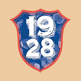 印花矢量圖 T恤圖案 圖文結合 徽章 數(shù)字 免費素材