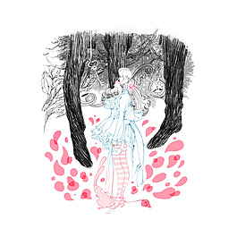位圖 插畫 植物插畫 藝術(shù)效果 手繪 免費(fèi)素材