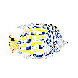 純燙鉆 海洋動(dòng)物 魚(yú) 免費(fèi)素材