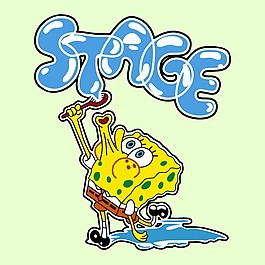 印花矢量圖 T恤圖案 圖文結(jié)合 可愛卡通 卡通形象 免費(fèi)素材