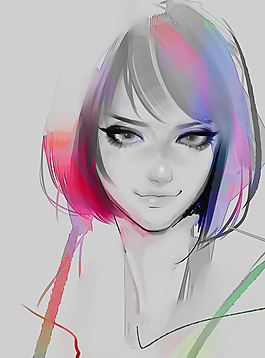 位圖 插畫 時(shí)尚插畫 人物插畫 插畫師 免費(fèi)素材