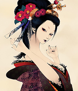 位圖 插畫 時尚插畫 人物插畫 插畫師 免費素材