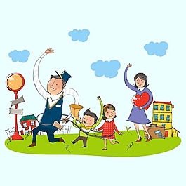 印花矢量圖 T恤圖案 圖文結(jié)合 可愛卡通 卡通形象 免費(fèi)素材