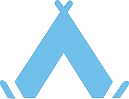 美國(guó)原住民的簡(jiǎn)單圖標(biāo)