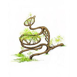 位圖 插畫 植物插畫 時尚插畫 藝術效果 免費素材