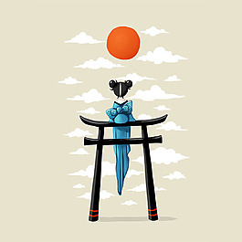 位圖 插畫 時(shí)尚插畫 藝術(shù)效果 手繪 免費(fèi)素材