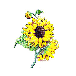 貼布 植物 花朵 向日葵 免費(fèi)素材