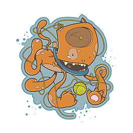 位圖 插畫 動(dòng)物插畫 插畫師 Greg 免費(fèi)素材