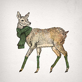 位圖 插畫 動物插畫 插畫師 David 免費素材