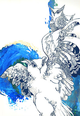 位圖 插畫(huà) 動(dòng)物插畫(huà) 藝術(shù)效果 手繪 免費(fèi)素材