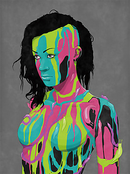 位圖 插畫 時(shí)尚插畫 人物插畫 插畫師 免費(fèi)素材