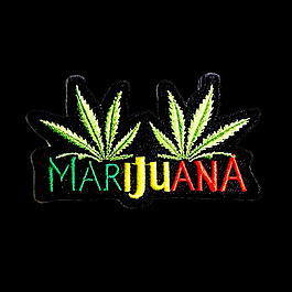 貼布 文字 英文 植物 樹葉 免費素材