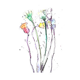 位圖 植物 寫(xiě)意花卉 花朵 免費(fèi)素材
