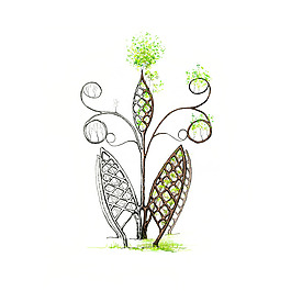 位圖 插畫 時尚插畫 植物插畫 藝術(shù)效果 免費素材