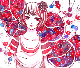 位圖 插畫 時(shí)尚插畫 人物插畫 藝術(shù)效果 免費(fèi)素材