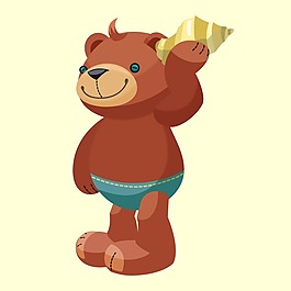 印花矢量圖 T恤圖案 可愛卡通 卡通形象 卡通動物 免費(fèi)素材