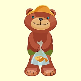 印花矢量圖 T恤圖案 可愛卡通 卡通形象 卡通動物 免費素材