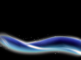 夢(mèng)幻星光藍(lán)色背景視頻
