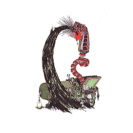 位圖 插畫 時尚插畫 中國風插畫 插畫師 免費素材