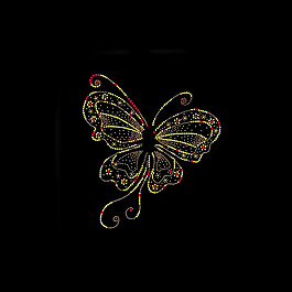 燙鉆 動(dòng)物 昆蟲 蝴蝶 免費(fèi)素材