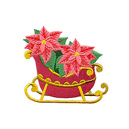 繡花 生活元素 雪橇 節(jié)日元素 圣誕節(jié) 免費(fèi)素材