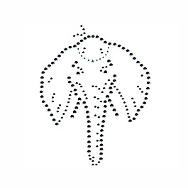 燙鉆 動(dòng)物 大象 免費(fèi)素材