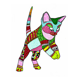 位圖 插畫 時尚插畫 動物插畫 插畫師 免費素材