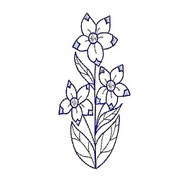 繡花 植物 花朵 免費(fèi)素材
