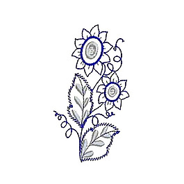 繡花 植物 花朵 免費(fèi)素材